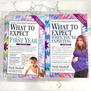 What To Expect When You’re Expecting & The First Year Books